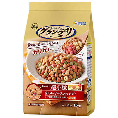 グラン・デリ カリカリ仕立て成犬用 食べやすい超小粒