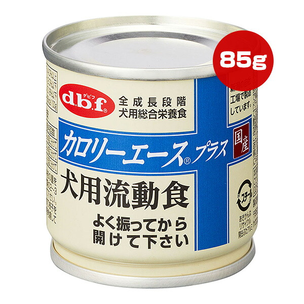デビフ カロリーエースプラス 犬用流動食 85gのパッケージ