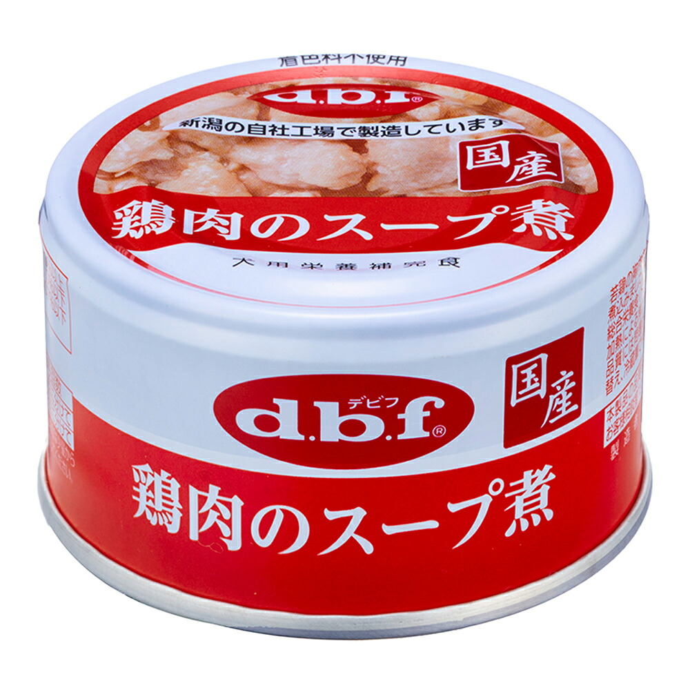 デビフ 鶏肉のスープ煮 85gのパッケージ
