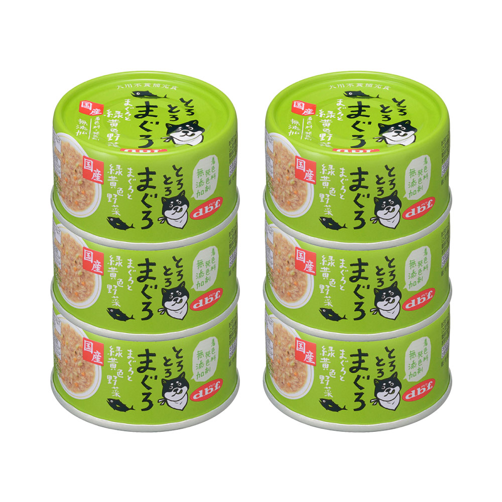 デビフ とろとろまぐろ まぐろと緑黄色野菜 60gのパッケージ