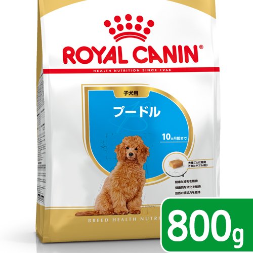 ロイヤルカナン ブリード ヘルス ニュートリション プードル 子犬用 800g 商品画像